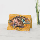 Happy Valentijnsdag Abstract Sunset 0612 Feestdagen Kaart (Voorkant)