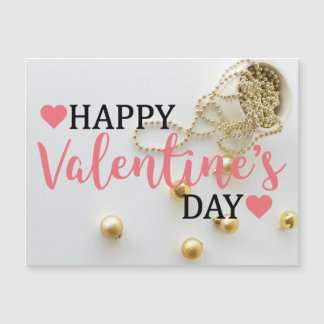 Happy Valentijnsdag cadeau briefkaart | Gouden 202