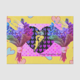 HAPPY Valentijnsdag COLLAGE Tissue Paper Tissuepapier