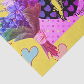 HAPPY Valentijnsdag COLLAGE Tissue Paper Tissuepapier (Detail)