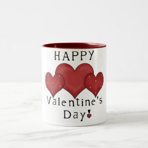 Happy Valentijnsdag hart D7 koffie/thee Mok