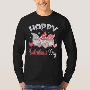 Happy Valentijnsdag is een hart voor vrouwelijke M T-shirt