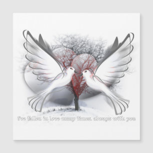 Happy Valentijnsdag Magnatic Card