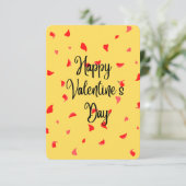 Happy Valentine Day Bedankkaart (Staand voorkant)