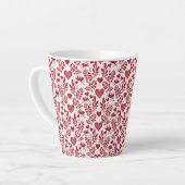 Happy Valentine Design  Kaffeetasse Milchtasse Latte Mok (Linkerhoek)