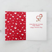 Happy Valentine Golden Retriever Kaart (Binnen)