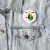 happy valentine parrot ronde button 5,7 cm (In situ)