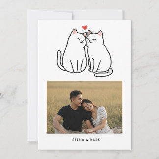 Happy Valentine’s Day Custom Photo Collage Holiday Feestdagenkaart