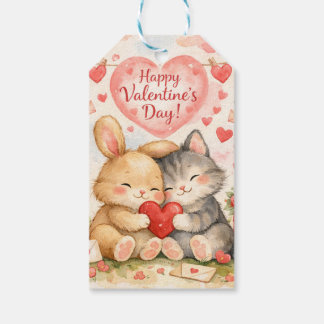 Happy Valentine’s Day Cute Animal Couples  Cadeaulabel