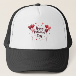 Happy Valentine’s Day Elegant Hat Trucker Pet
