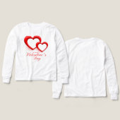 Happy Valentine’s Day Heart Love Design-23540 (Motif Recto et Verso)