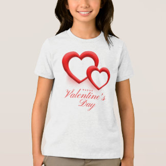 Happy Valentine’s Day Heart Love Design-23540 Tri-Blend Shirt