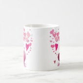 Happy Valentine’s Day Heart Pattern Mug (Centre)