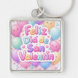 “Happy Valentine’s Day” Keychain – Romantic Gift