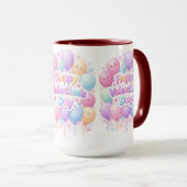 Happy Valentine’s Day Mug – Cute Love Gift (Devant droit)