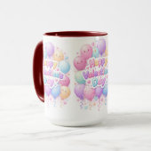 Happy Valentine’s Day Mug – Cute Love Gift (Devant gauche)