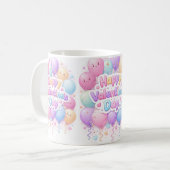 Happy Valentine’s Day Mug – Cute Love Gift (Devant gauche)