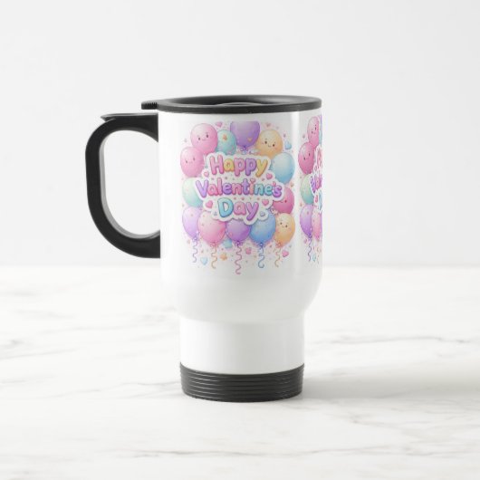Happy Valentine’s Day Mug – Cute Love Gift (Gauche)