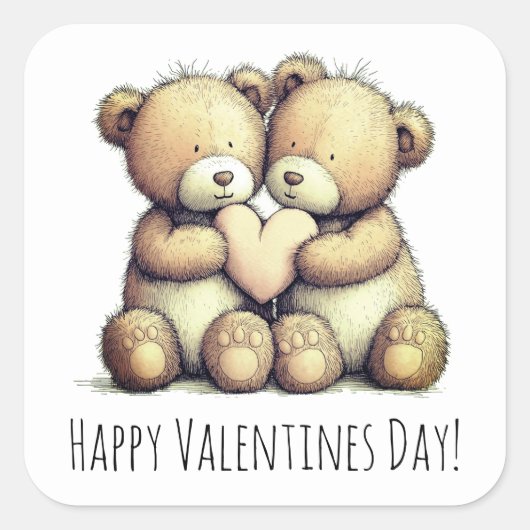 Happy Valentine’s Day stickers (Voorkant)