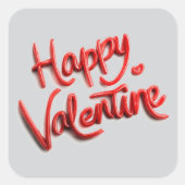 Happy Valentine Stickers for Cards & Gifts (Devant)