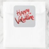 Happy Valentine Stickers for Cards & Gifts (Sac)