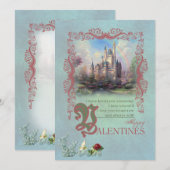 HAPPY VALENTINES ~ Carte de voeux (Devant / Derrière)