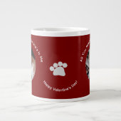 Happy Valentine's Cat Photo Love Specialty Mug (Devant)