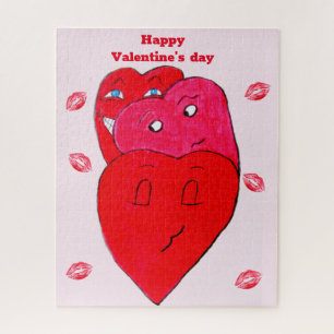 HAPPY VALENTINES DAAG MET LIEFDE LEGPUZZEL