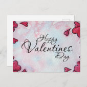 Happy Valentines Day Briefkaart (Voorkant / Achterkant)