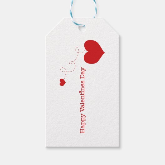 Happy Valentines Day Cadeaulabel (Voorkant)