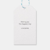 Happy Valentines Day Cadeaulabel (Achterkant)