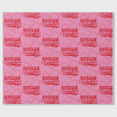 Happy Valentine's Day Cadeaupapier (Vlak)