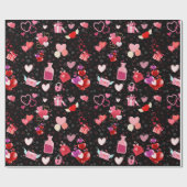 Happy Valentine's Day Cadeaupapier (Vlak)