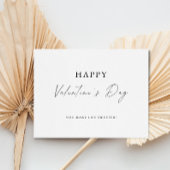 Happy Valentine's Day Card Bedankkaart