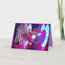 Happy Valentine's Day Card Feestdagen Kaart