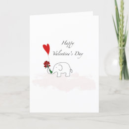 Happy Valentine's Day Card Feestdagen Kaart