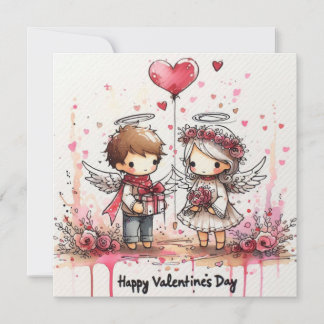 Happy Valentines Day Card Feestdagenkaart