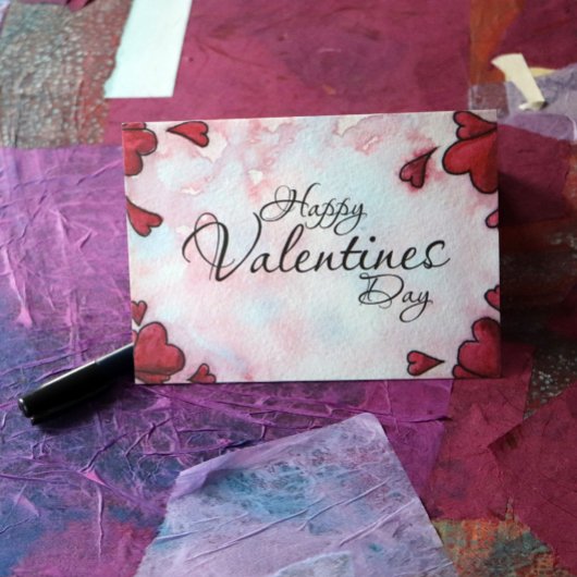 Happy Valentines Day Card Kaart