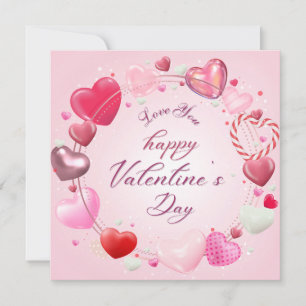 Happy Valentine's Day Card Kaart