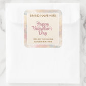 Happy Valentine's Day Custom Candle Labels  (Tas)