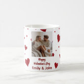 Happy Valentine's Day Custom Photo Mug (Centre)