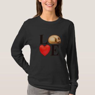 Happy Valentines Day Cute Heart Cat Love T-shirt