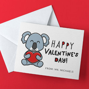 HAPPY VALENTINE'S DAY Cute Koala Beer