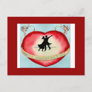 Happy Valentine's Day Dance - Briefkaart