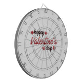 Happy Valentine's Day Dartbord (Voorkant Links)