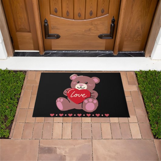 Happy Valentine's Day Deurmat (Buiten)