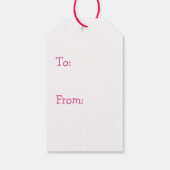 Happy Valentine's Day Doodles Cadeaulabel (Achterkant)