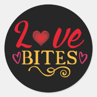 Happy Valentine's Day Elegant Script Hearts Tekst Ronde Sticker