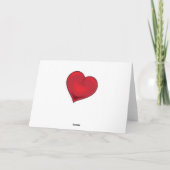 Happy Valentine's Day Feestdagen Kaart (Achterkant)