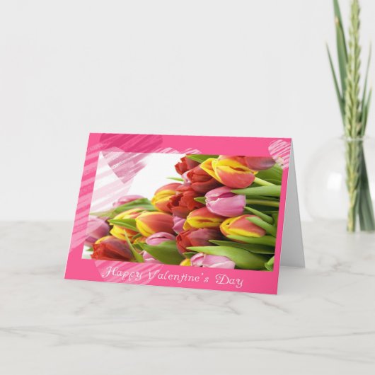 Happy Valentine's Day Feestdagen Kaart (Voorkant)